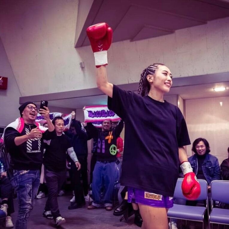 現在はプロキックボクサーに転身し、7戦全勝中　©本人提供