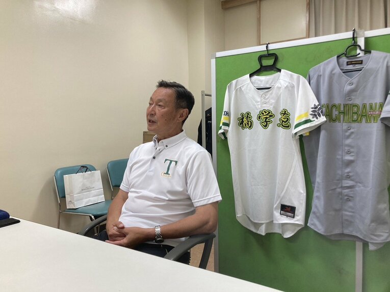 中田翔ら教え子への思いを語る水上さん ©Number Web