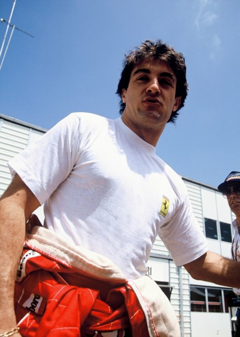 父ジャン・アレジの現役時代　©Sports Graphic Number