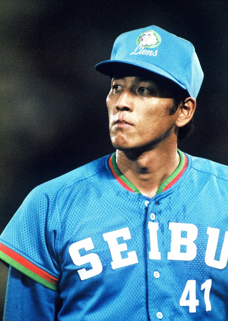 現役時代の渡辺久信（現西武GM／写真は1995年）©Takao Yamada