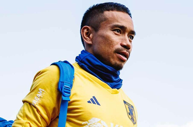 ラノッキアがインテルで共闘した長友佑都。カタールW杯での活躍をラノッキアは心待ちにしている ／ photograph by Kiichi Matsumoto