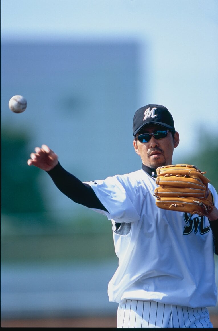 現役時代の小宮山悟　©Hideki Sugiyama