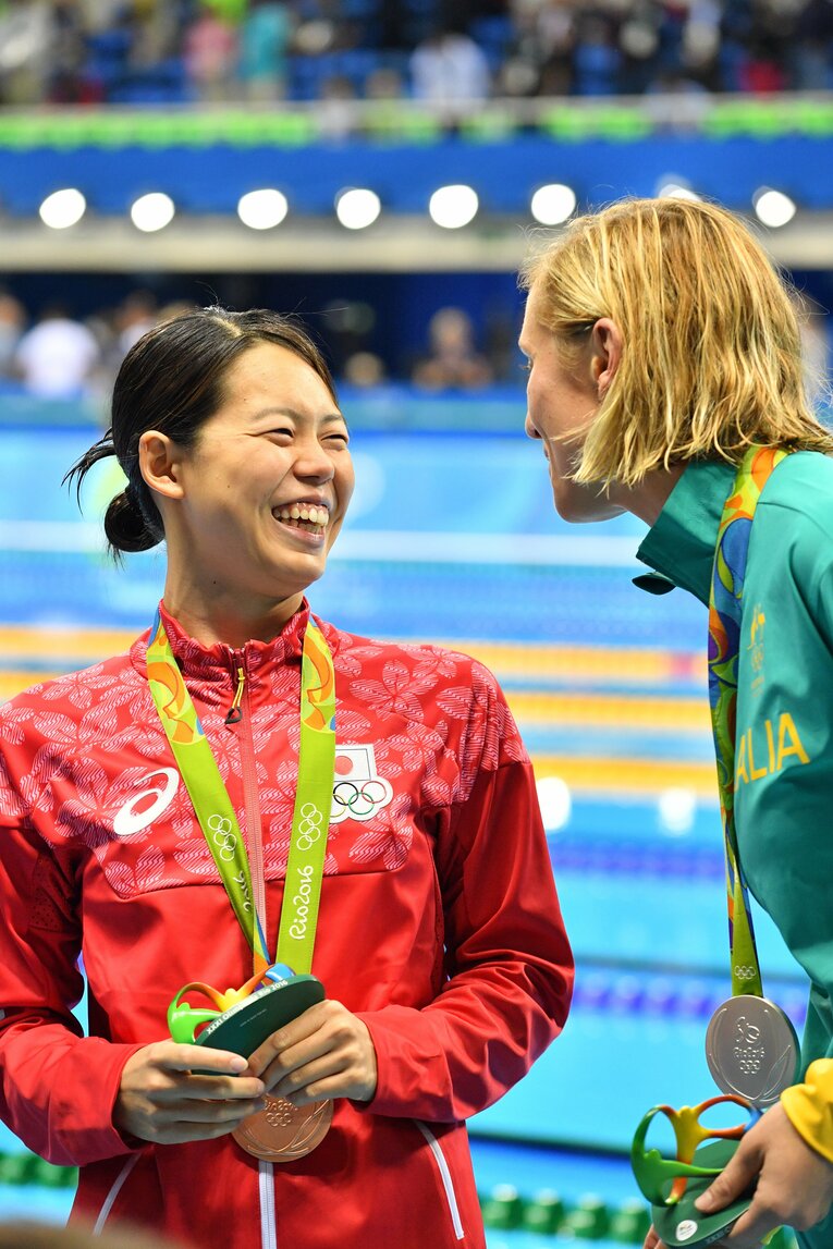 リオ五輪で銅メダルを獲得した星奈津美　©︎JMPA