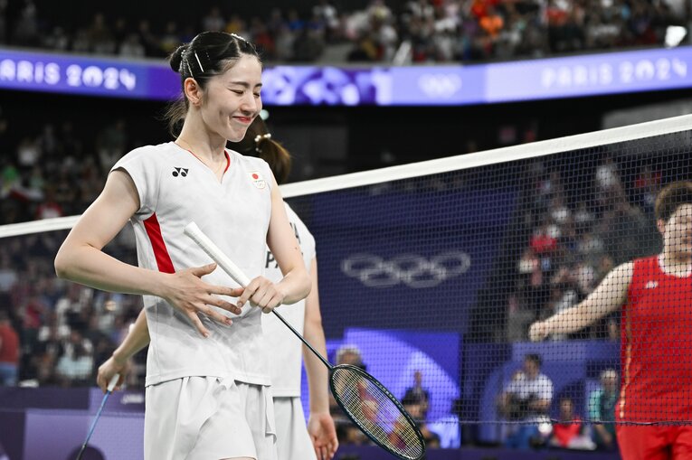 中国ペアとの準決勝　©Asami Enomoto/JMPA