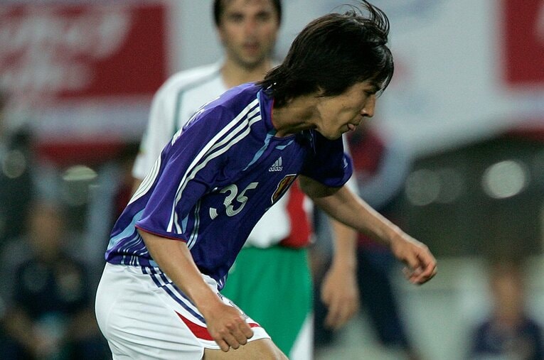 2006年の長谷部誠　©Sports Graphic Number