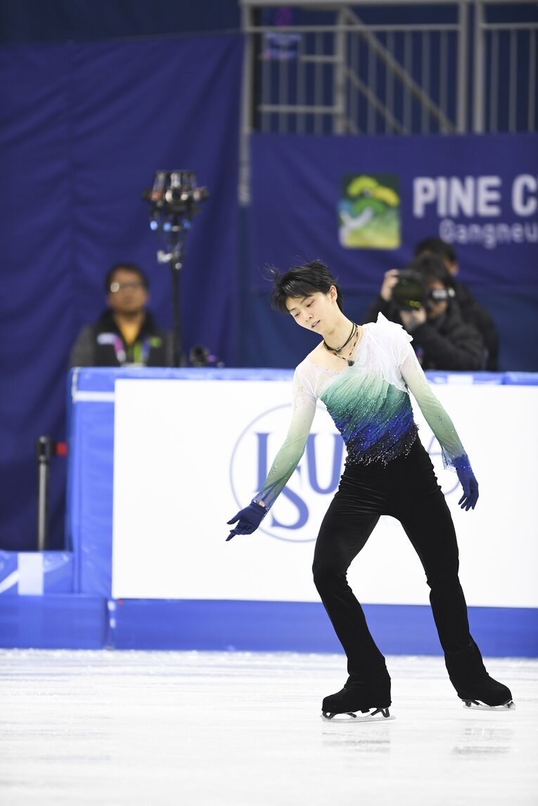 2017年2月、四大陸選手権のフリー　©Asami Enomoto