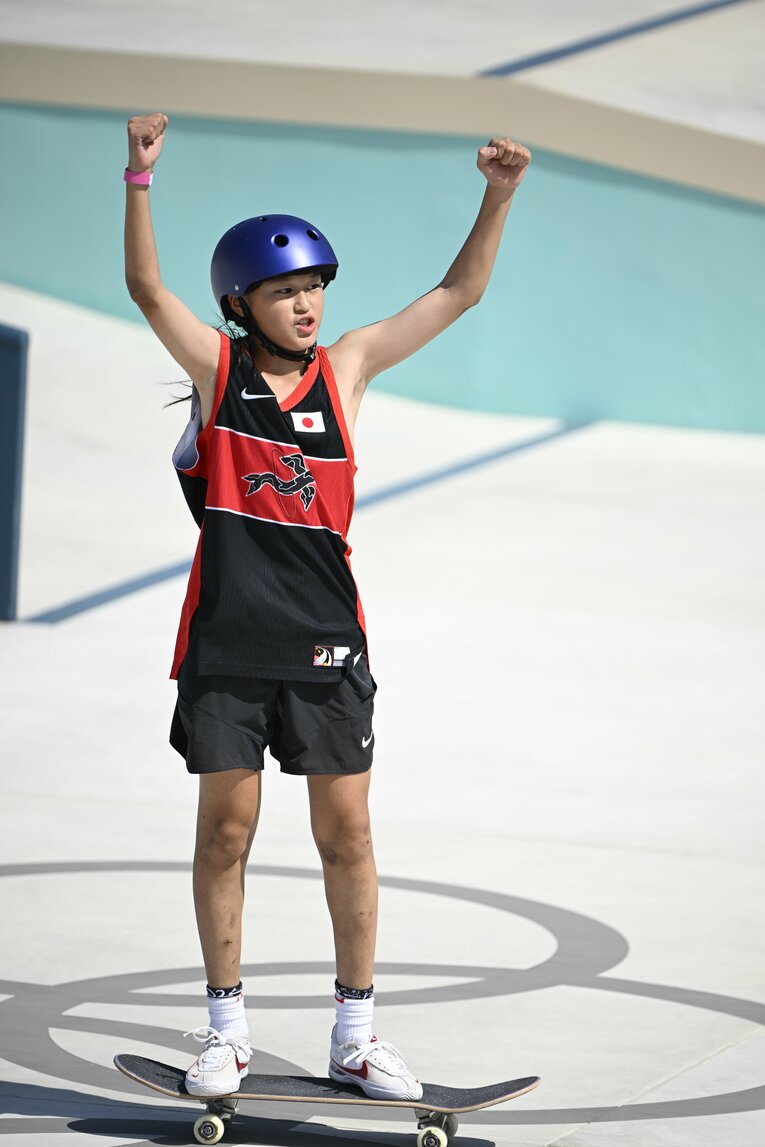 まだ14歳。身長も伸び盛りの154cmだ。これからの小野寺の成長には期待しかない　©Asami Enomoto／JMPA