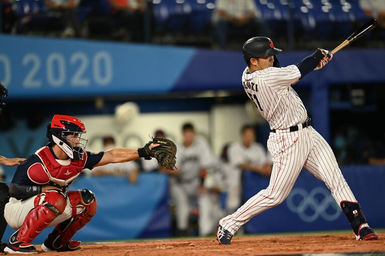東京オリンピックでも4番を務めた鈴木　©JMPA 