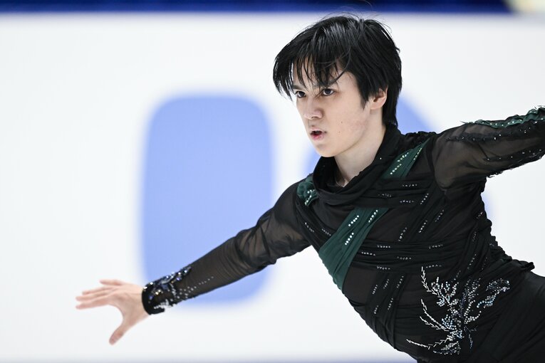 宇野の真骨頂を見せたフリーの演技　©Asami Enomoto