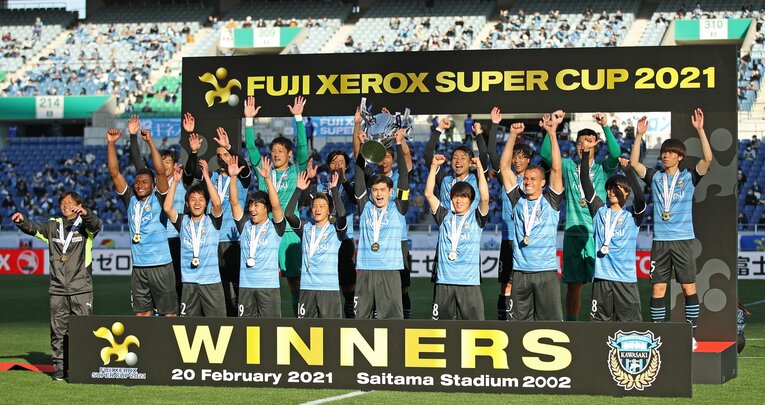 2月20日の前哨戦・ゼロックス杯でもG大阪を3-2で下し、2年ぶりの優勝を果たした　©JIJI PRESS