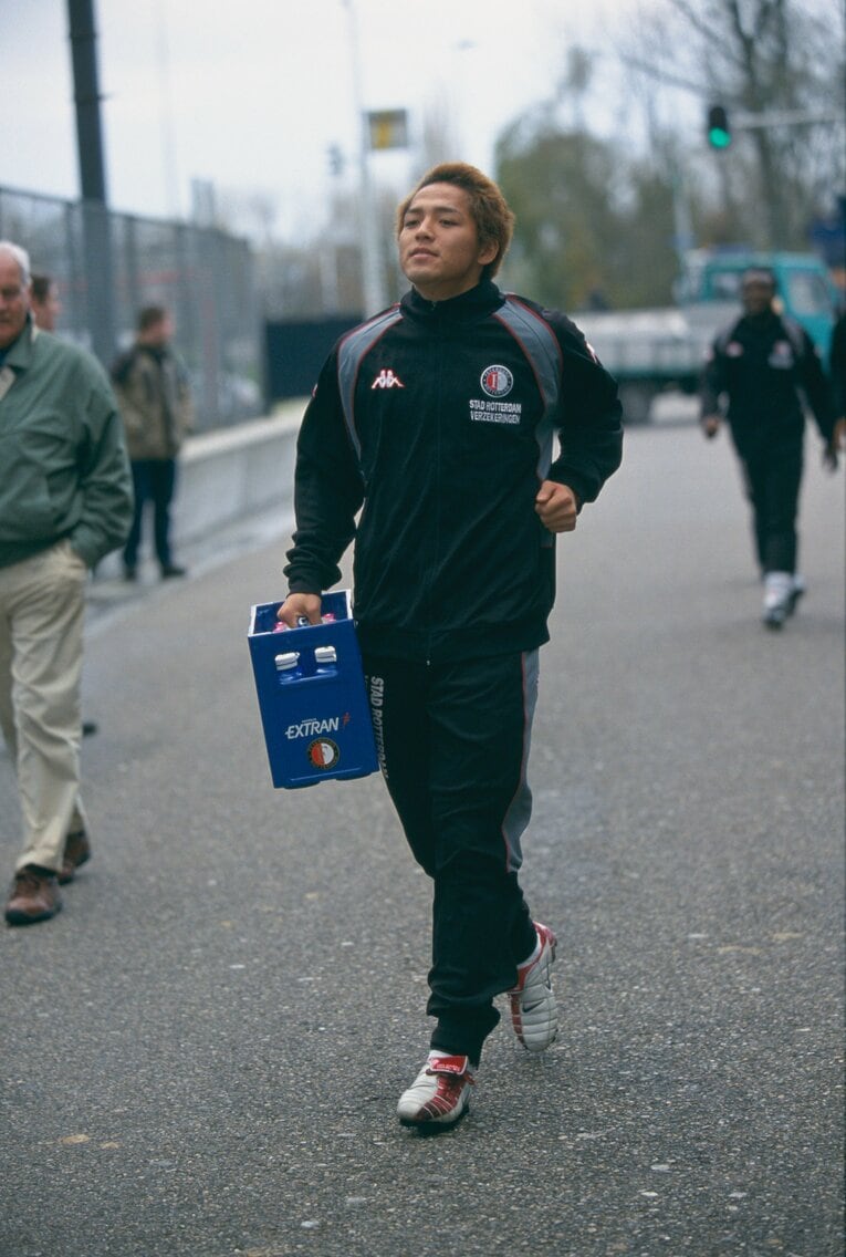 フェイエノールト時代の小野　©Sports Graphic Number