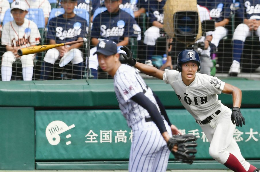 完敗こそすれ、全力投球の充実感アリ。沖学園・石橋幹、1イニング分の成長。<Number Web> photograph by Kyodo News