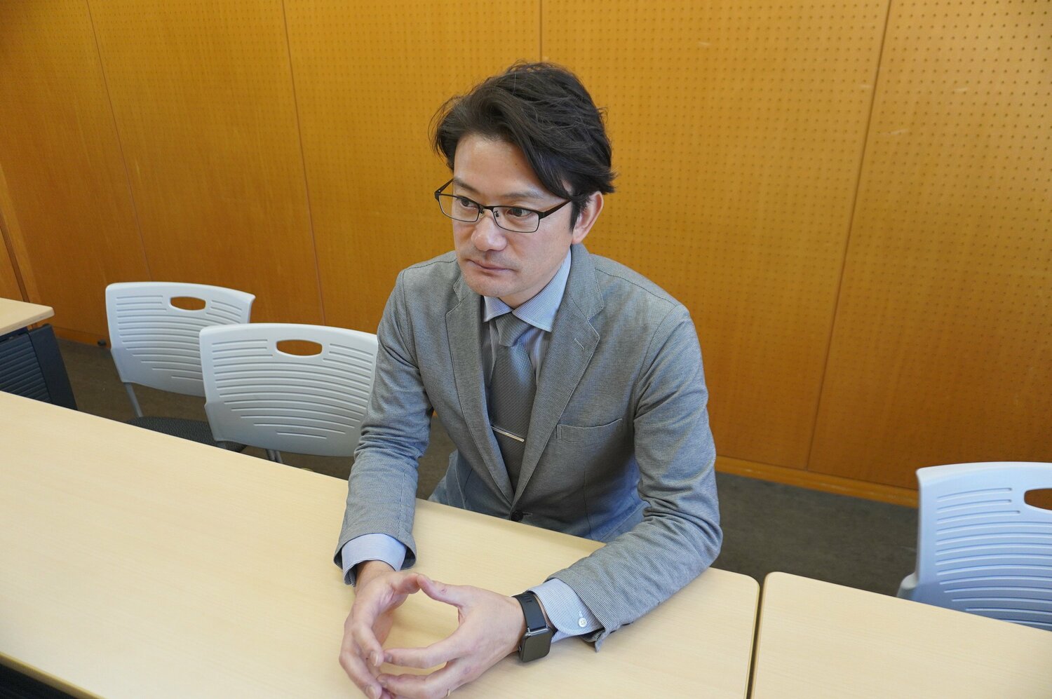 「元プロ野球選手」の面影はほとんどない…？　©NumberWeb