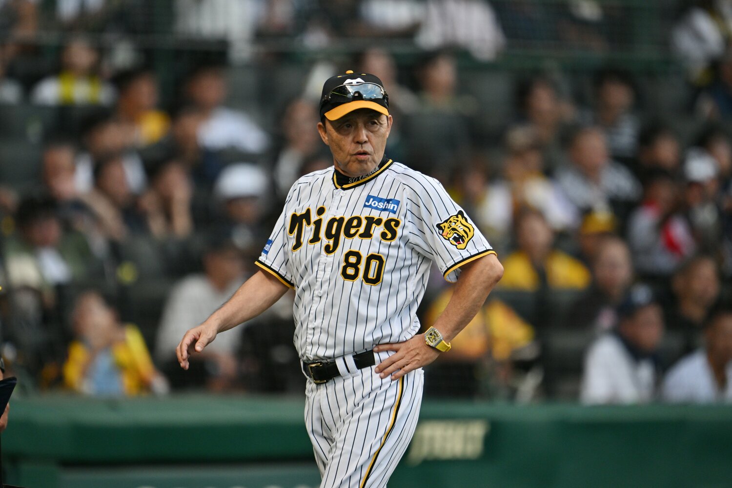 阪神・岡田監督 ©︎Hideki Sugiyama