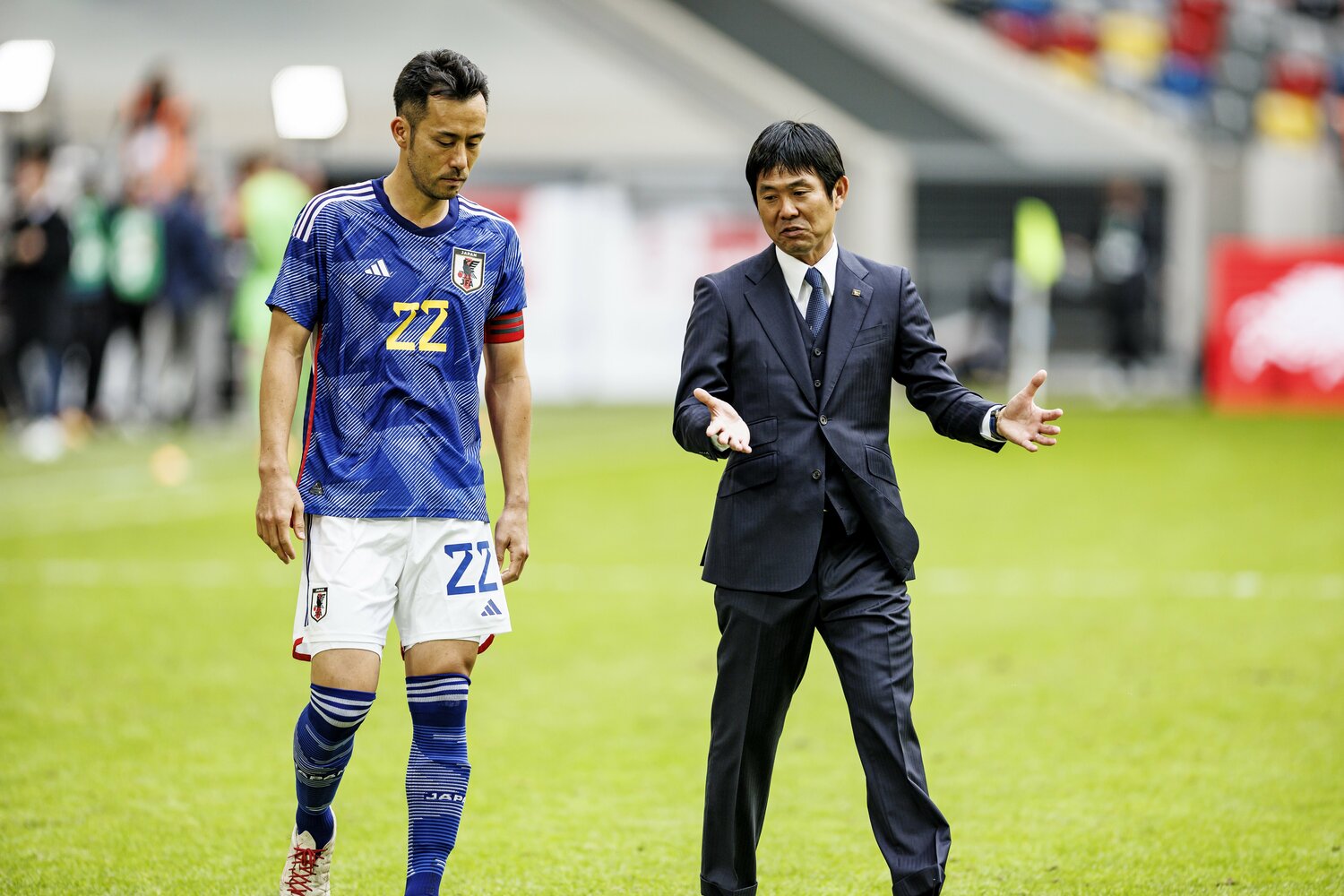 森保監督からの信頼が厚いキャプテン吉田麻也（34歳）©︎Kiichi Matsumoto