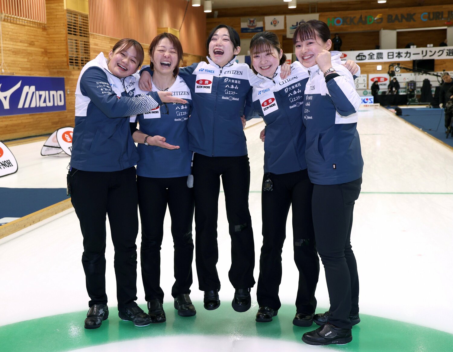 2024年の日本選手権で優勝した際の一枚　©JIJI PRESS