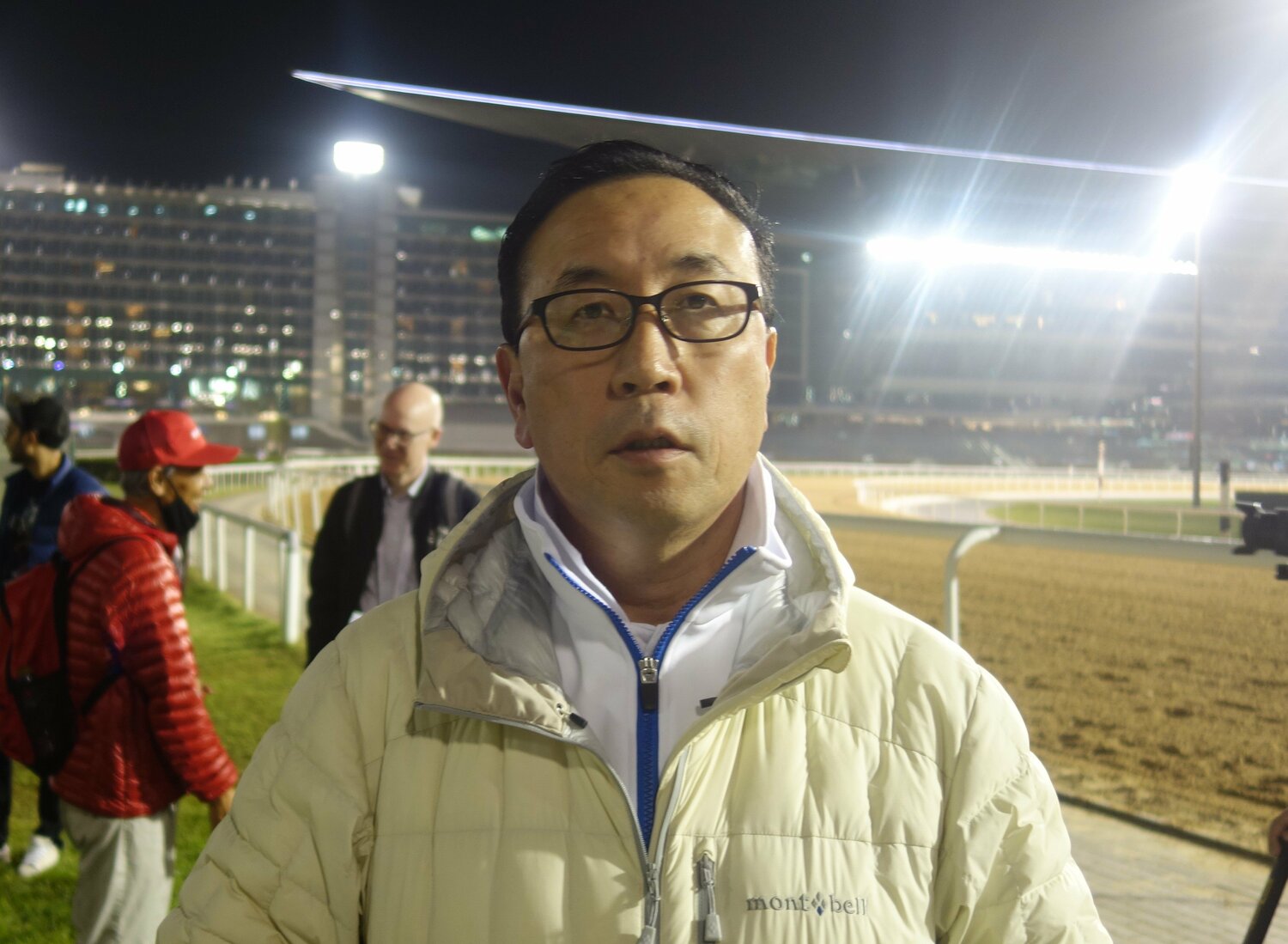 チュウワウィザードの大久保調教師は「この馬なりにいい状態」　©Satoshi Hiramatsu