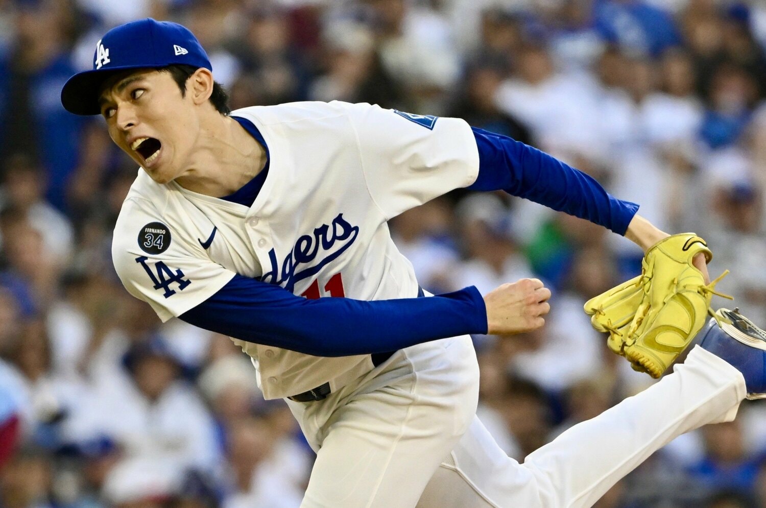 ドジャース・佐々木朗希の「エグすぎる魔球」に隠された秘密は？ ポストシーズンで完璧救援…元メジャー強打者も脱帽「他とは全く違うスプリットだ」＜Number Web＞ photograph by Getty Images