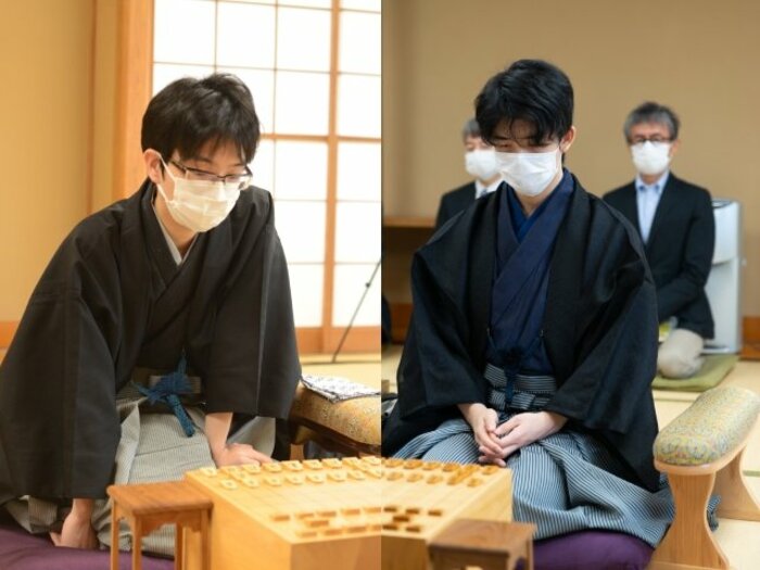 藤井聡太二冠に全勝、豊島将之竜王に感嘆の声「勝率8割4分の二冠王に5連勝するバケモノがいる」＜Number Web＞ photograph by 日本将棋連盟