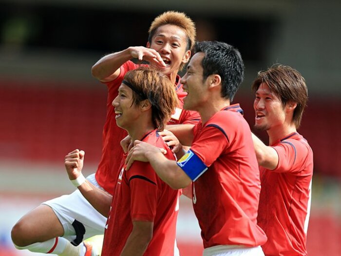吉田や林、OA枠の選手の想い……。急速に強まる関塚ジャパンの“絆”。＜Number Web＞ photograph by Press Association/AFLO