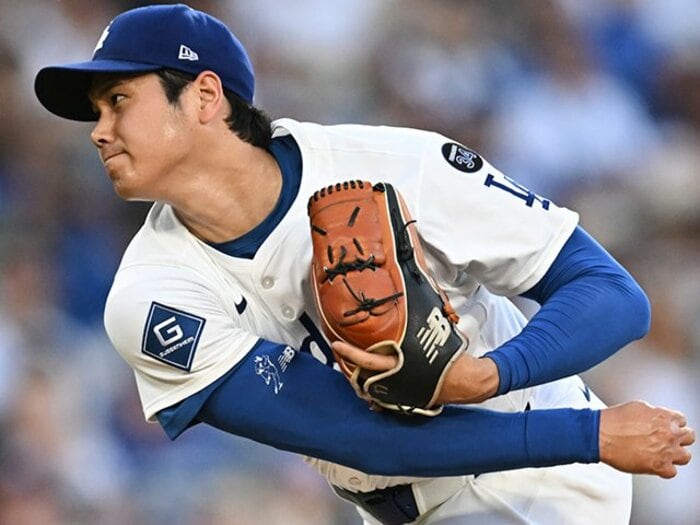 “山本由伸以外は火の車”ドジャース大谷翔平の復帰28球…スイーパーでもスプリットでもなく「黒田博樹の決め球」「盗塁封印」は新・二刀流仕様か＜Number Web＞ photograph by AP/AFLO