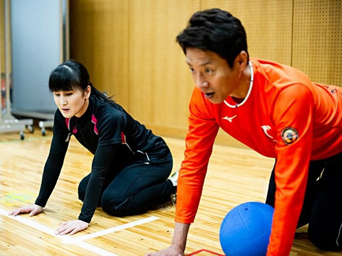 修造、ゴールボール・天摩由貴の「生粋の負けず嫌い魂」に感服！＜Number Web＞ photograph by Yuki Suenaga