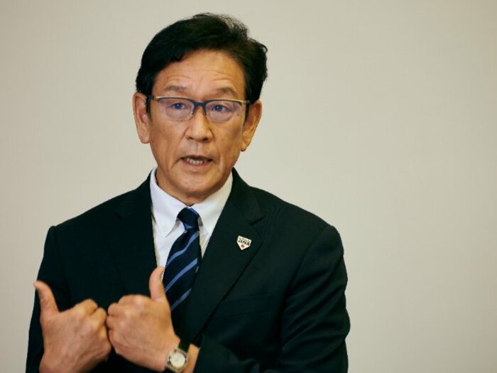 栗山監督に非情采配はできるのか？ 直撃インタビューに指揮官が明かした決意　ヌートバー選出が示す「侍ジャパンの使命」とは＜Number Web＞ photograph by Ichisei Hiramatsu