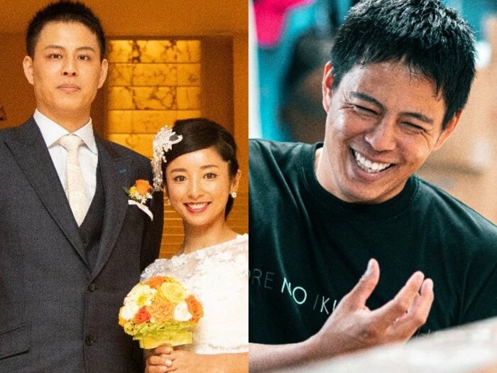 「顔を隠して手伝ってくれて…」プロ野球→二郎系ラーメン店主・小林公太が明かす妻・片岡安祐美へのプロポーズ…“異色の転身”を支えた夫婦愛＜Number Web＞ photograph by L)本人提供、R)Takuya Sugiyama