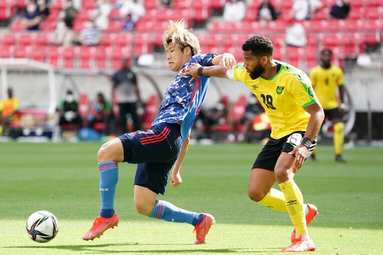 橋岡にはCB、SBの両方ができるという特徴がある　©Getty Images