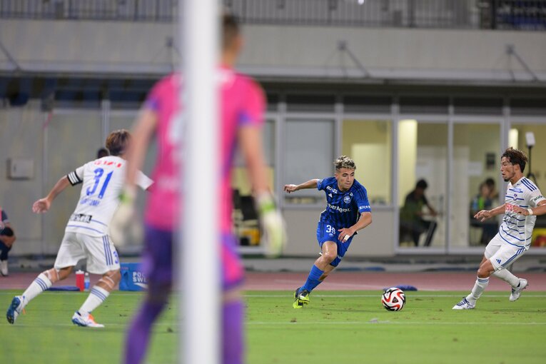 バスケス・バイロン（2024年9月8日ルヴァンカップ準陣決勝・新潟戦）©FCMZ