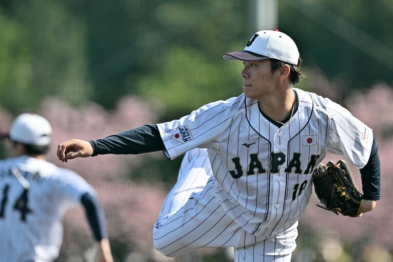 金氏が、韓国がもっとも警戒すべき存在として挙げた山本由伸。東京五輪の準決勝・韓国戦に先発している　©︎Hideki Sugiyama