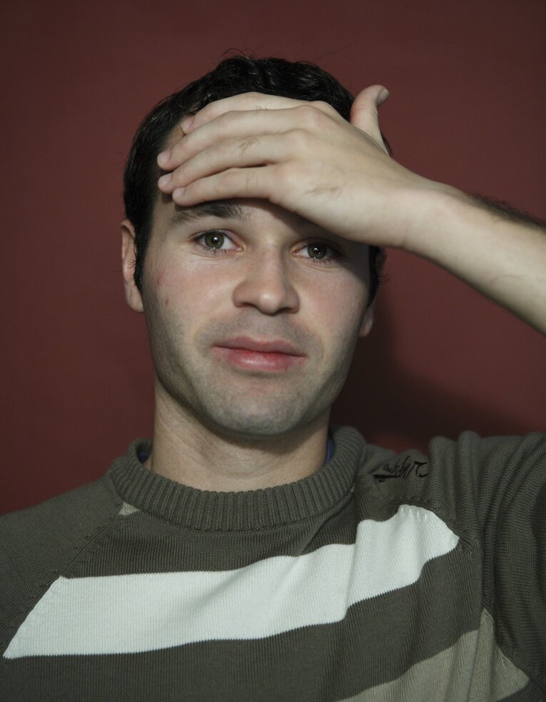 2006年、22歳当時のイニエスタ　©Takuya Sugiyama