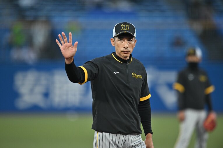 矢野監督　©Hideki Sugiyama