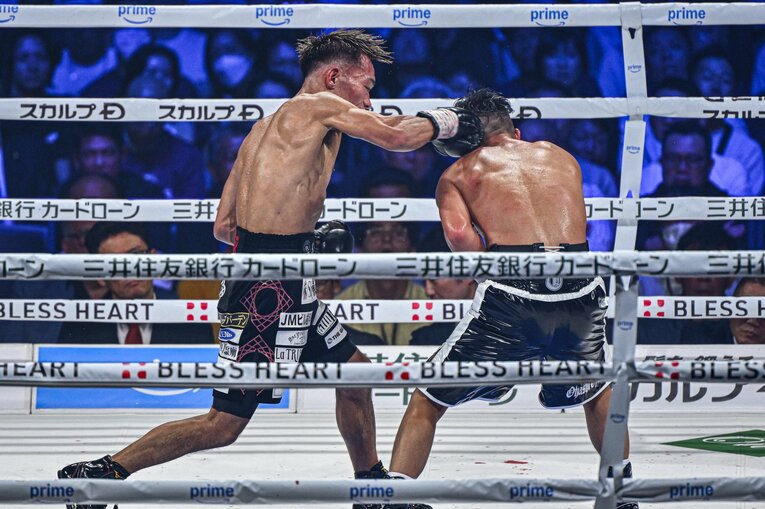 井上拓真vs.堤聖也（WBA世界バンタム級タイトルマッチ）©Takuya Sugiyama