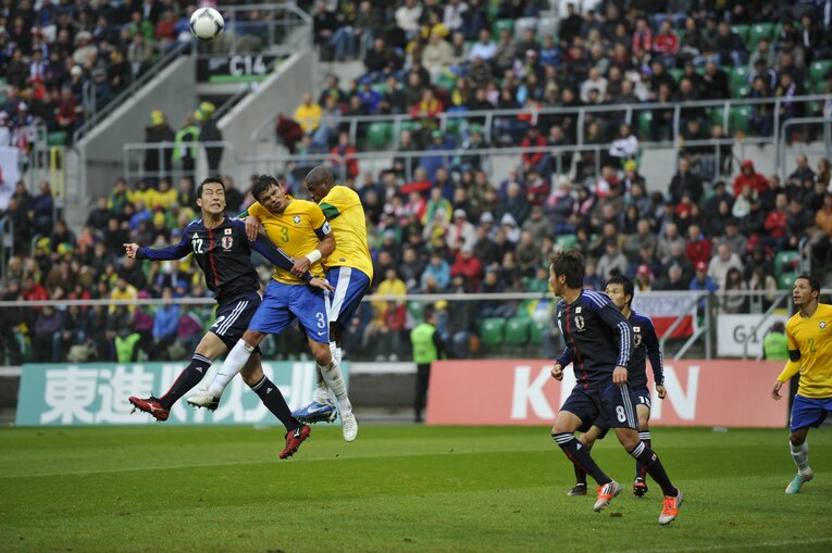 2012年ブラジル戦　©︎Takuya Sugiyama