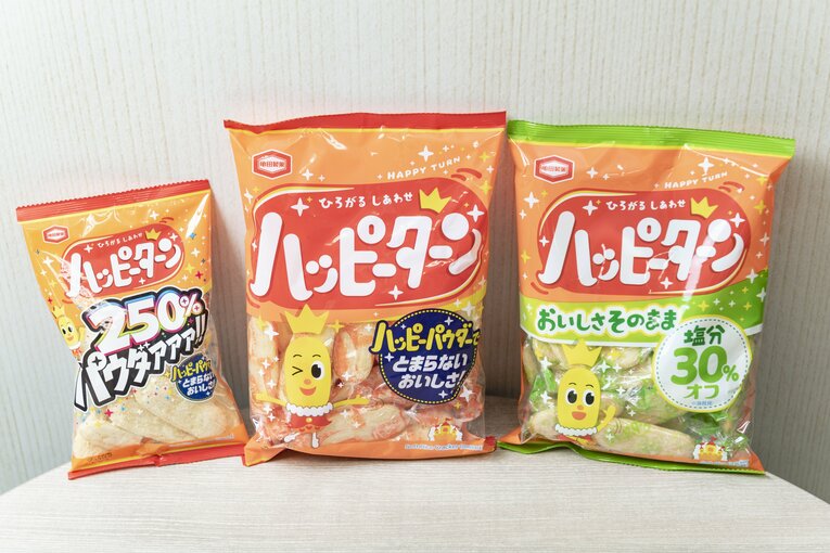 ©ご家族を含めてレオ・シルバが大好きなハッピーターン　©Wataru Sato