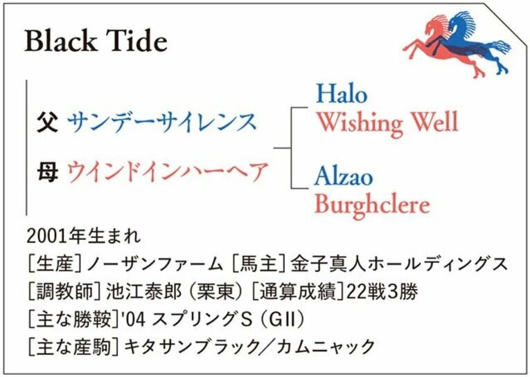 「だから種付けはやめられない」GI未勝利“ディープインパクトの全兄”ブラックタイドはなぜ大種牡馬に？「ザ・サンデーサイレンスという感じで気性も強い」(2)