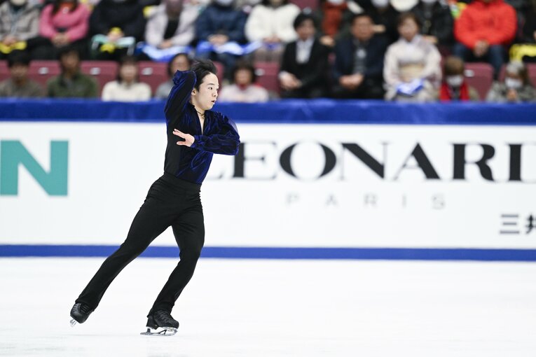 全日本選手権FSの演技　©︎Asami Enomoto