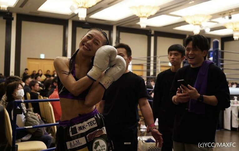 現在はプロキックボクサーに転身し、7戦全勝中　©本人提供