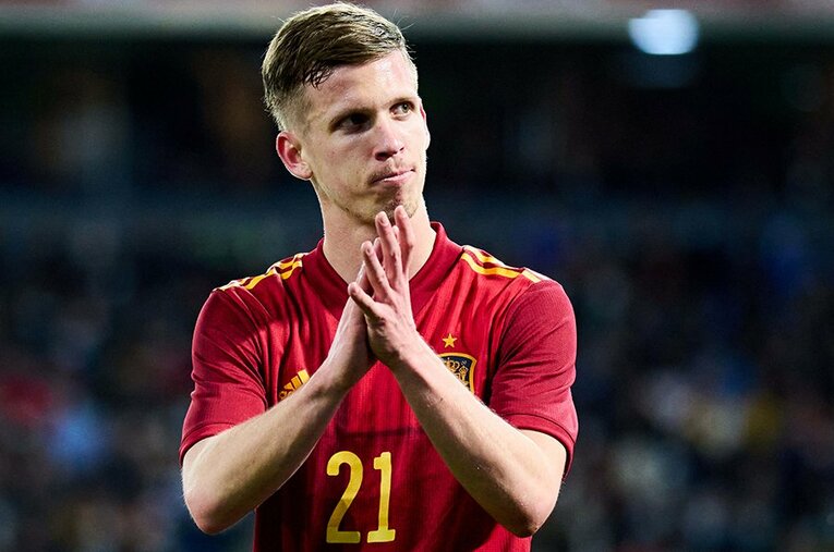 スペイン代表でも存在感を放っているダニ・オルモ ／ photograph by Getty Images