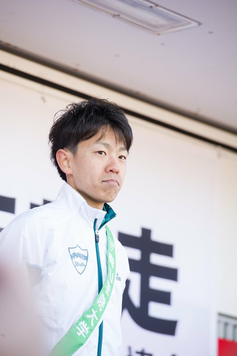 連覇達成時の神野　©Nanae Suzuki