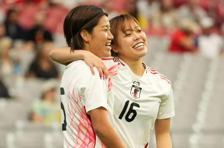 シービリーブスカップで驚愕のロングシュートを叩き込んだ谷川萌々子。彼女を含めたなでしこたちに、ニールセン監督はどう働きかけている？　©Brad Smith/ISI Photos,Getty Images