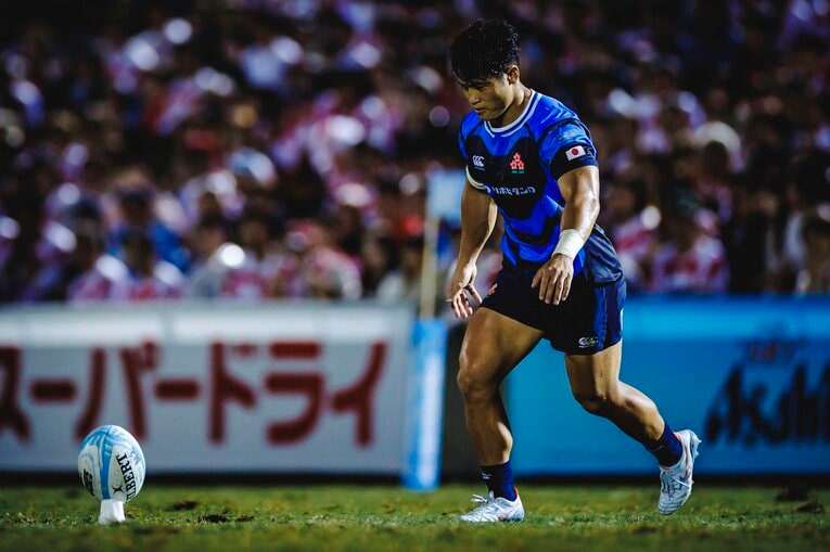 難敵フィジーを相手に劇的な逆転勝利を収めたフィジー戦　©Kiichi Matsumoto
