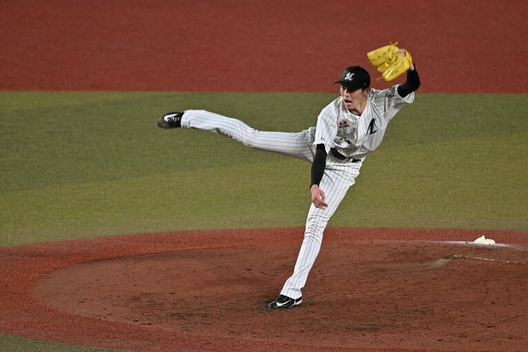 2022年の佐々木朗希　©Hideki Sugiyama