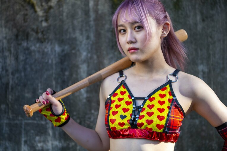 慶應プロレス研究会“唯一の女子学生レスラー”無村架純が“男子相手”に闘う理由「木村花さんみたいに」《特別フォトインタビュー》(44)