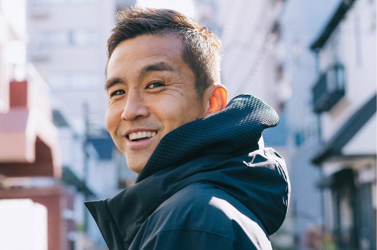 川崎フロンターレの育成コーチに就任した稲本。引退後初めてにして唯一のインタビューに応じてくれた ／ photograph by Asami Enomoto