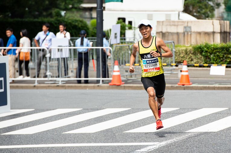 東京五輪代表を目指して参戦した2019年のMGC。結果は4位と、代表の座を逃した　©Nanae Suzuki