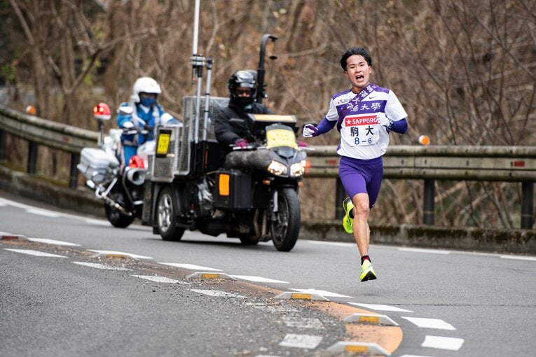 昨季の逆転優勝に大きく貢献した4年の花崎はまさかの落選　©Nanae Suzuki