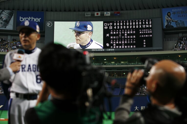 落合博満（2010年）©︎Tamon Matsuzono