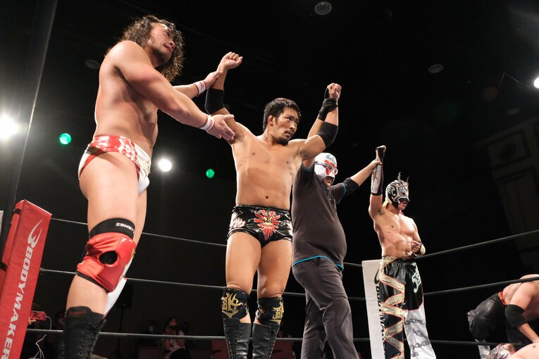 〈米軍基地で試合も〉沖縄唯一のプロレス団体『琉球ドラゴンプロレス』って何？ リングネームはグルクンマスク、首里ジョーなど(43)